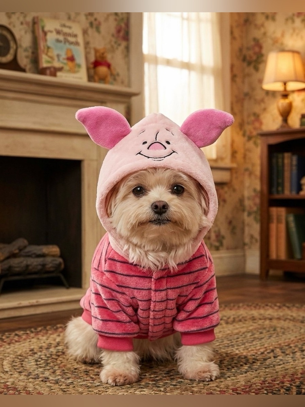 Disney piglet pet costume Size S